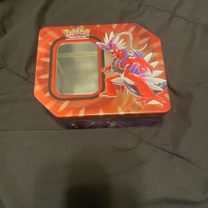 Pokémon Trading Card Game Red Character Tin
